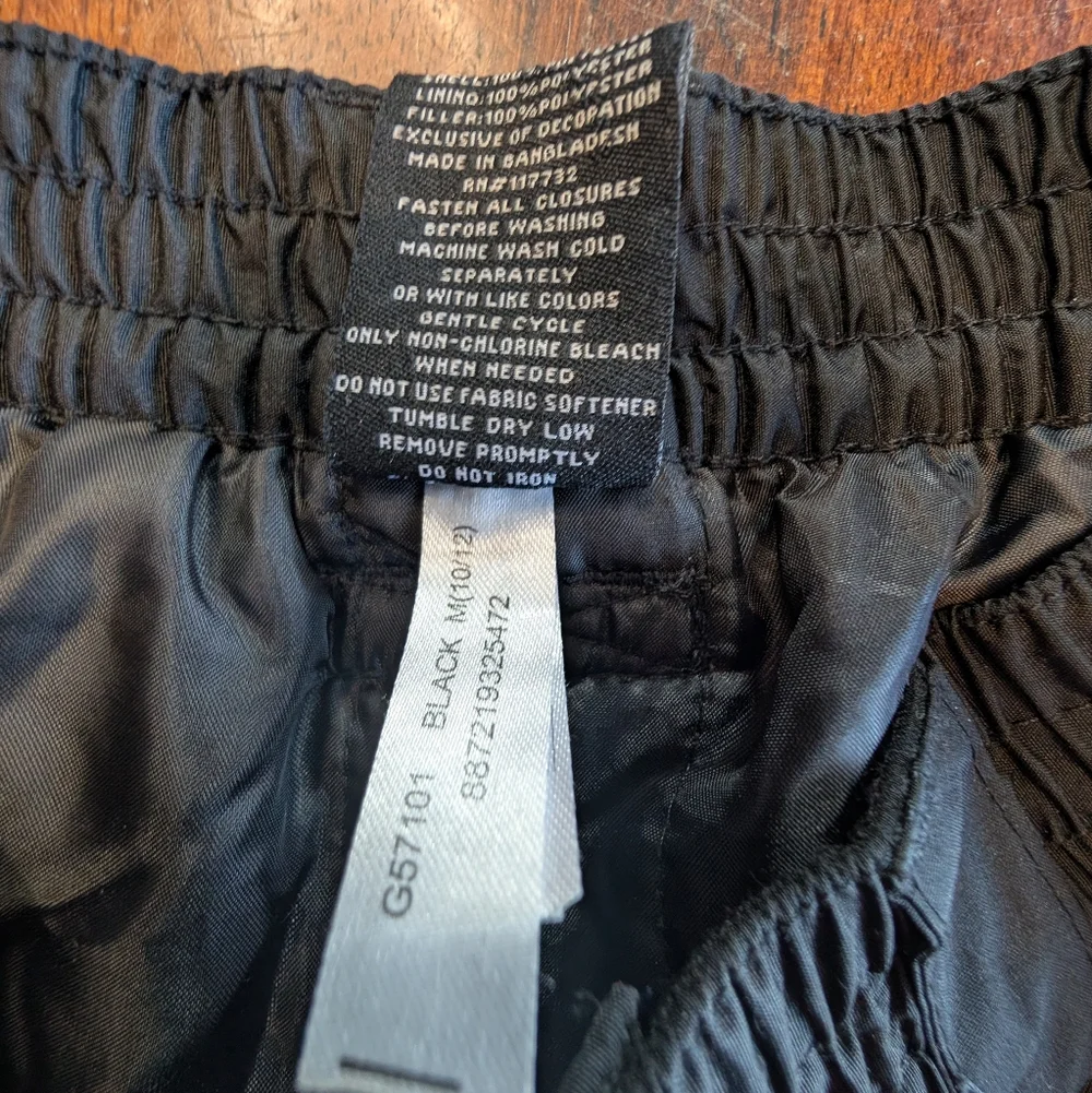 ZeroXposur Kids Snow Pants Youth 10/12 Black Skiwear Winterwear Activewear Used
